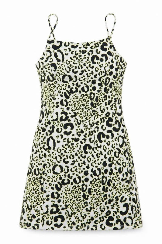 Primark Womens Multicoloured Animal Print Jersey Bodycon  Size 10