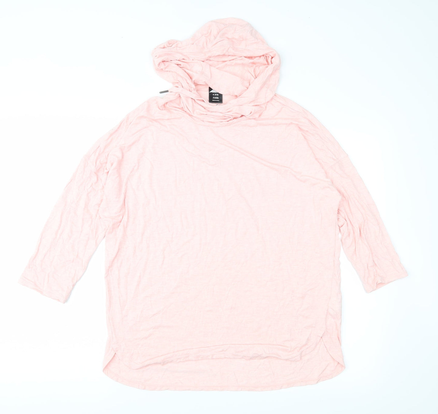 Aviva Womens Pink   Pullover Hoodie Size S
