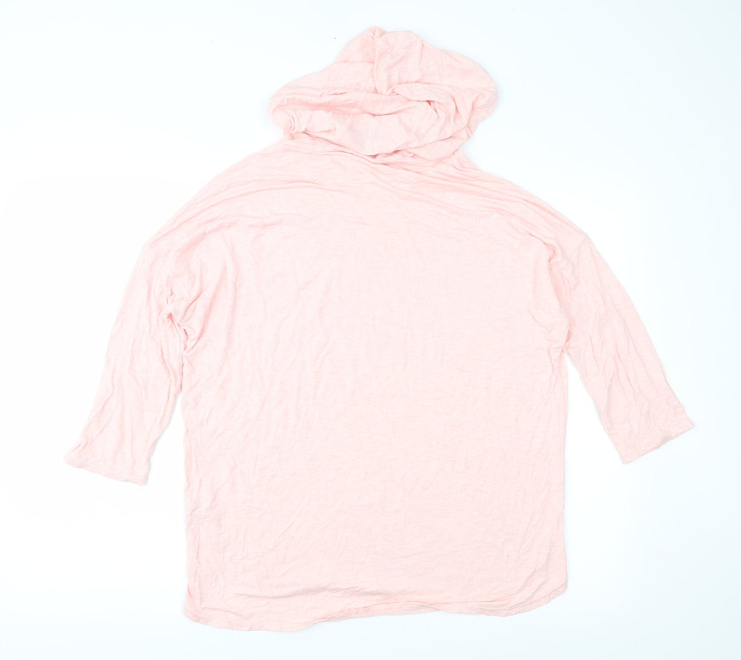 Aviva Womens Pink   Pullover Hoodie Size S