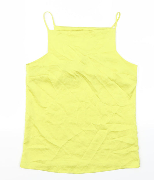 Finery Womens Yellow   Basic Tank Size 10