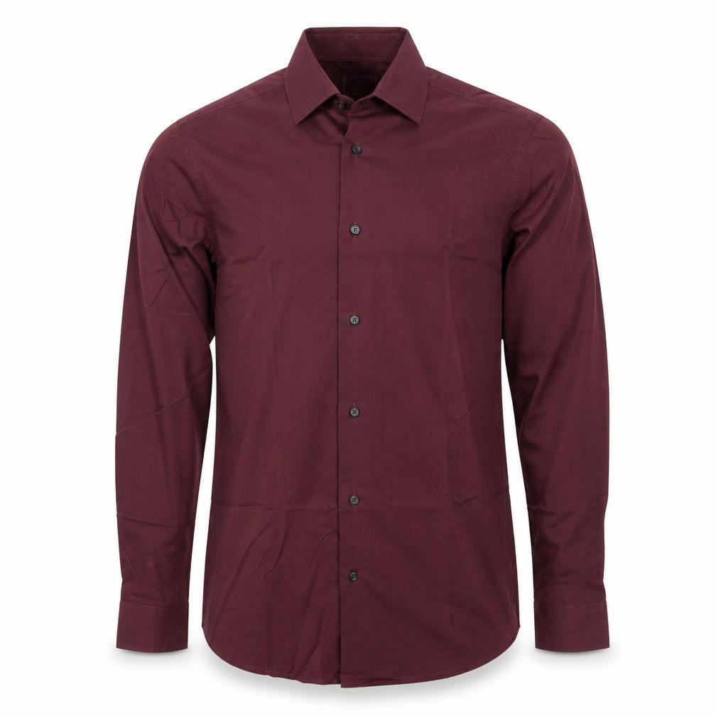 NEXT Mens Red    Button-Up Size 14.5