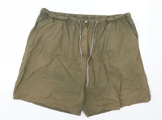 Classics Womens Green   Bermuda Shorts Size 22