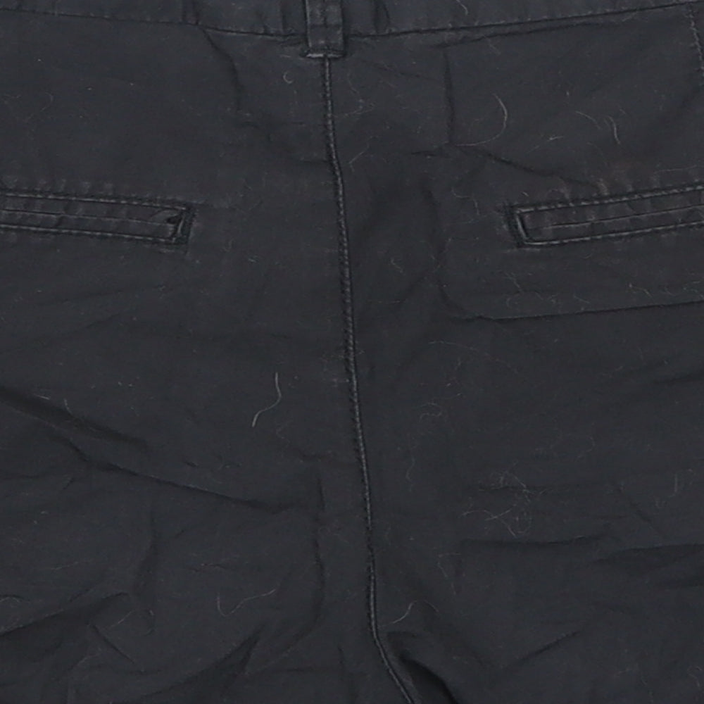 H&M Womens Grey   Hot Pants Shorts Size 6