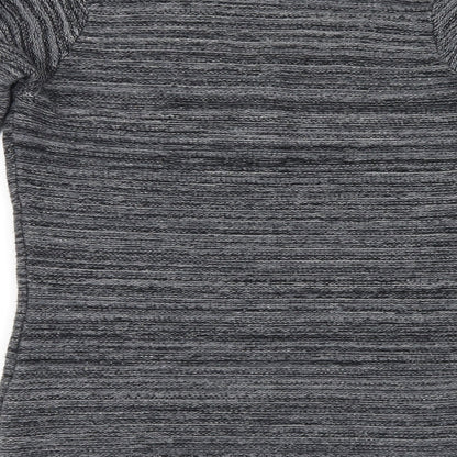Brand and care label for Logo women’s grey knit jumper, size M