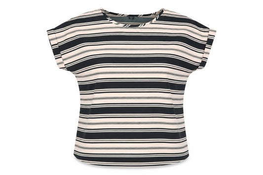 Atmosphere Womens Pink Striped  Basic Blouse Size 12