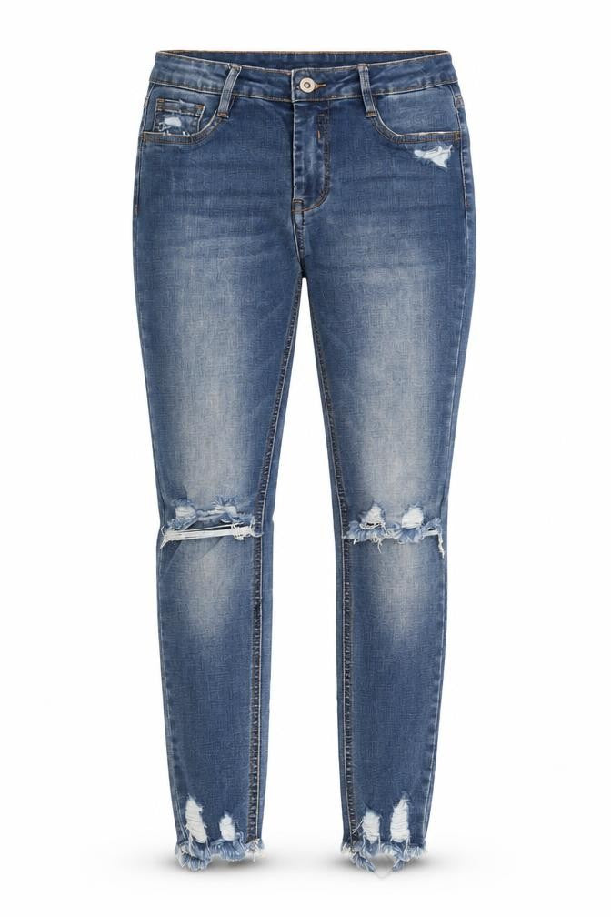 Preworn Womens Blue   Skinny Jeans Size M L26 in