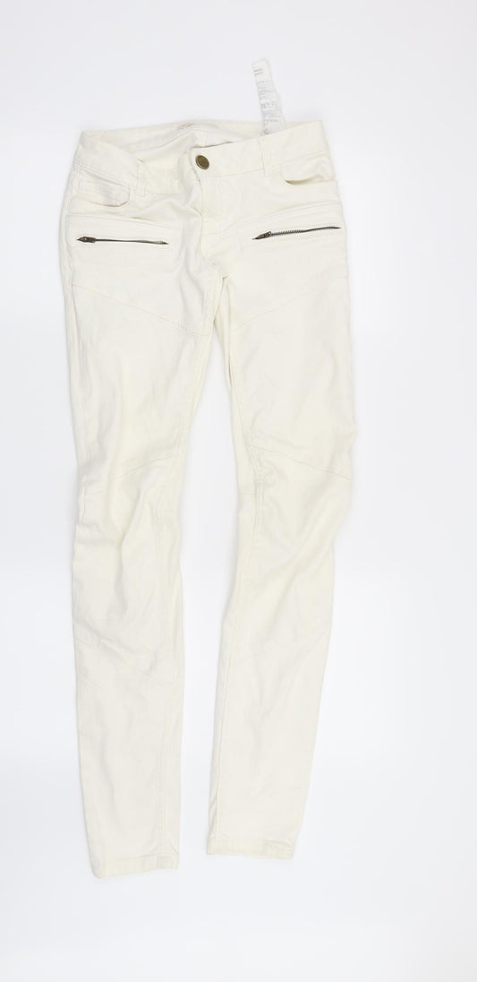 Preworn Womens Beige   Straight Jeans Size 30 in L31 in