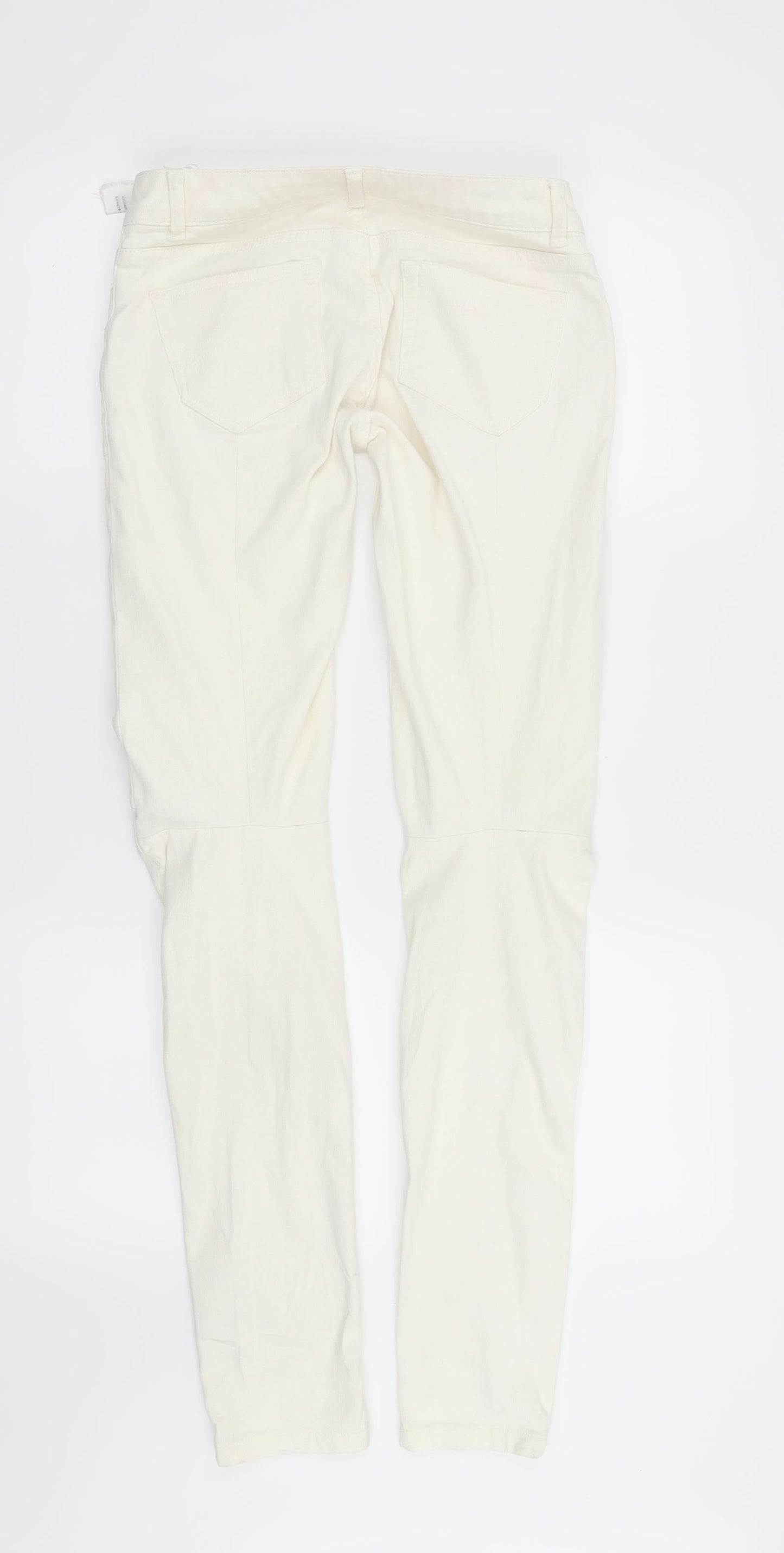 Preworn Womens Beige   Straight Jeans Size 30 in L31 in