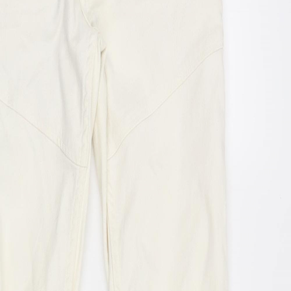 Preworn Womens Beige   Straight Jeans Size 30 in L31 in