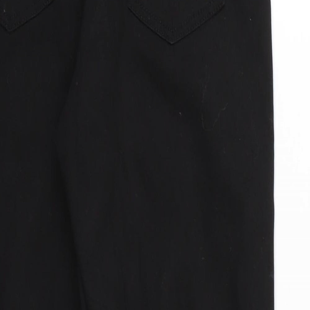 H&M Girls Black   Cropped Jeans Size 11 Years