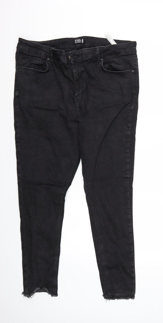 Even & Odd Womens Black   Straight Jeans Size 36 L28 in