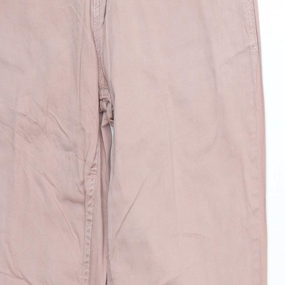 Up Fashion Womens Pink   Trousers  Size 36 L29 in