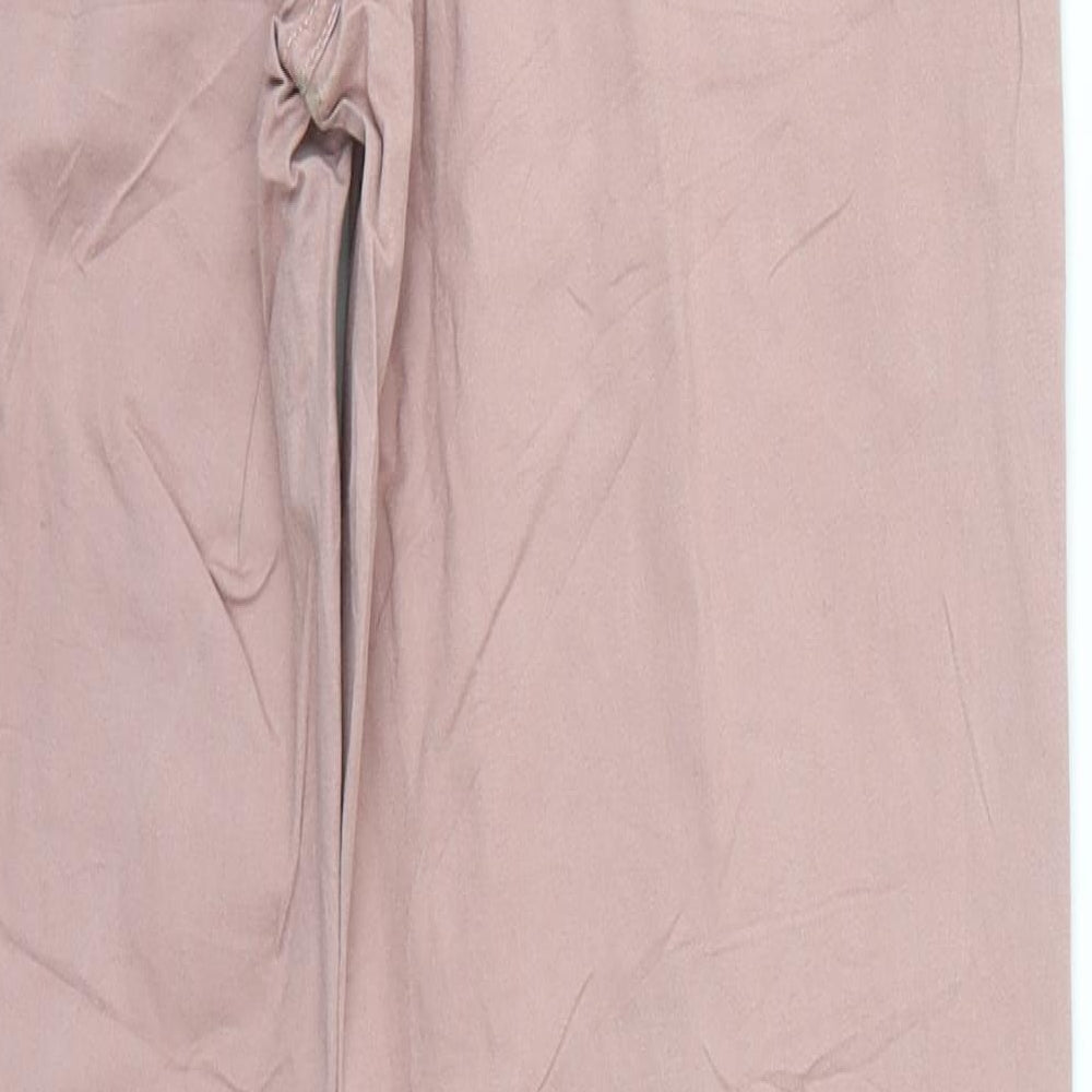 Up Fashion Womens Pink   Trousers  Size 36 L29 in