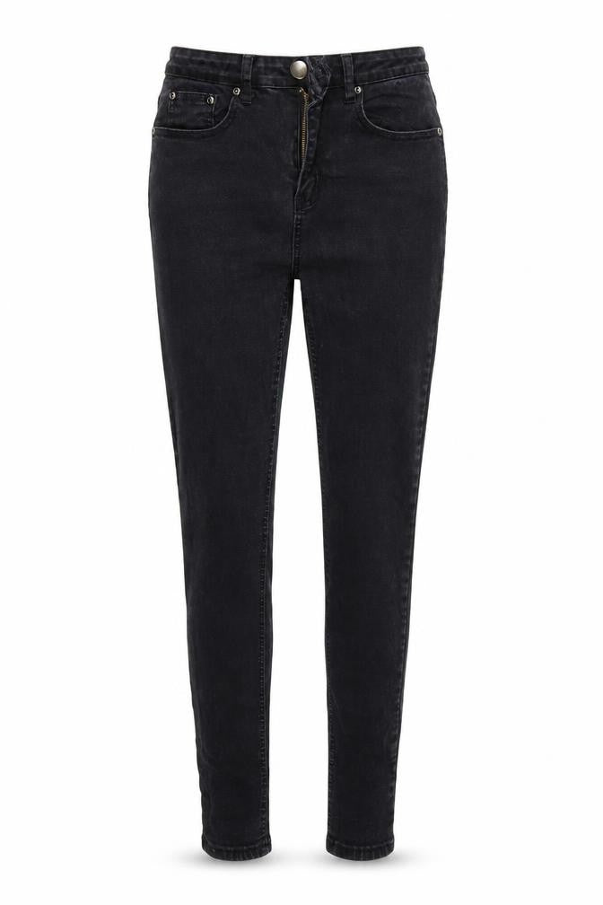 Denim & Co. Womens Black   Skinny Jeans Size 10 L27 in
