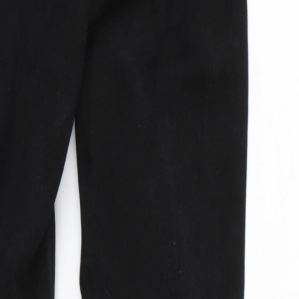 Denim & Co. Womens Black   Skinny Jeans Size 10 L27 in