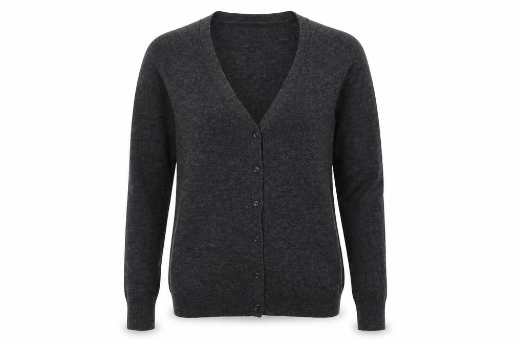 Atmosphere Womens Grey  Knit Cardigan Jumper Size 6