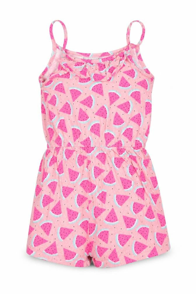 Primark Girls Pink   Playsuit One-Piece Size 4-5 Years