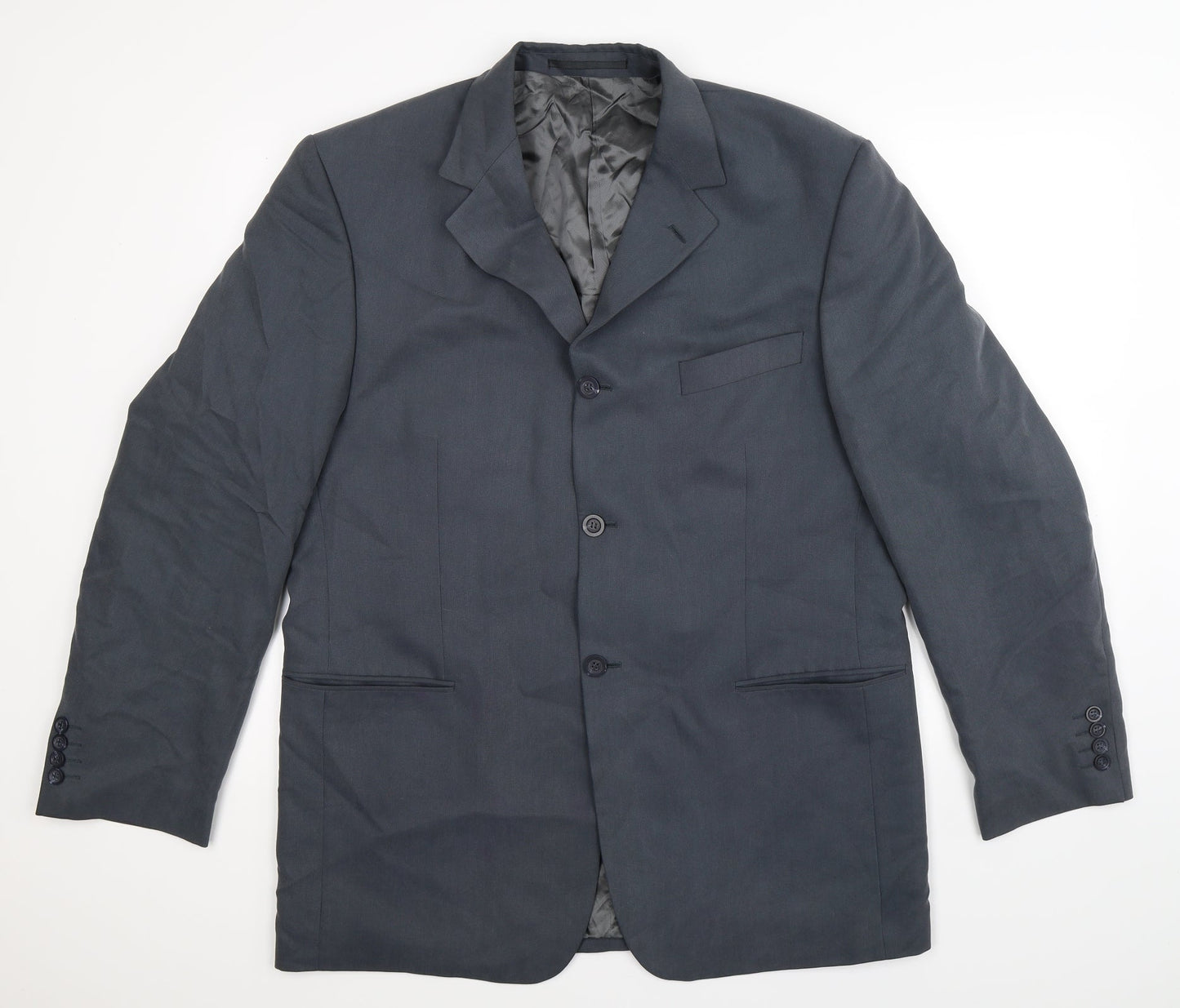 Tom English Mens Grey   Jacket Suit Jacket Size 44