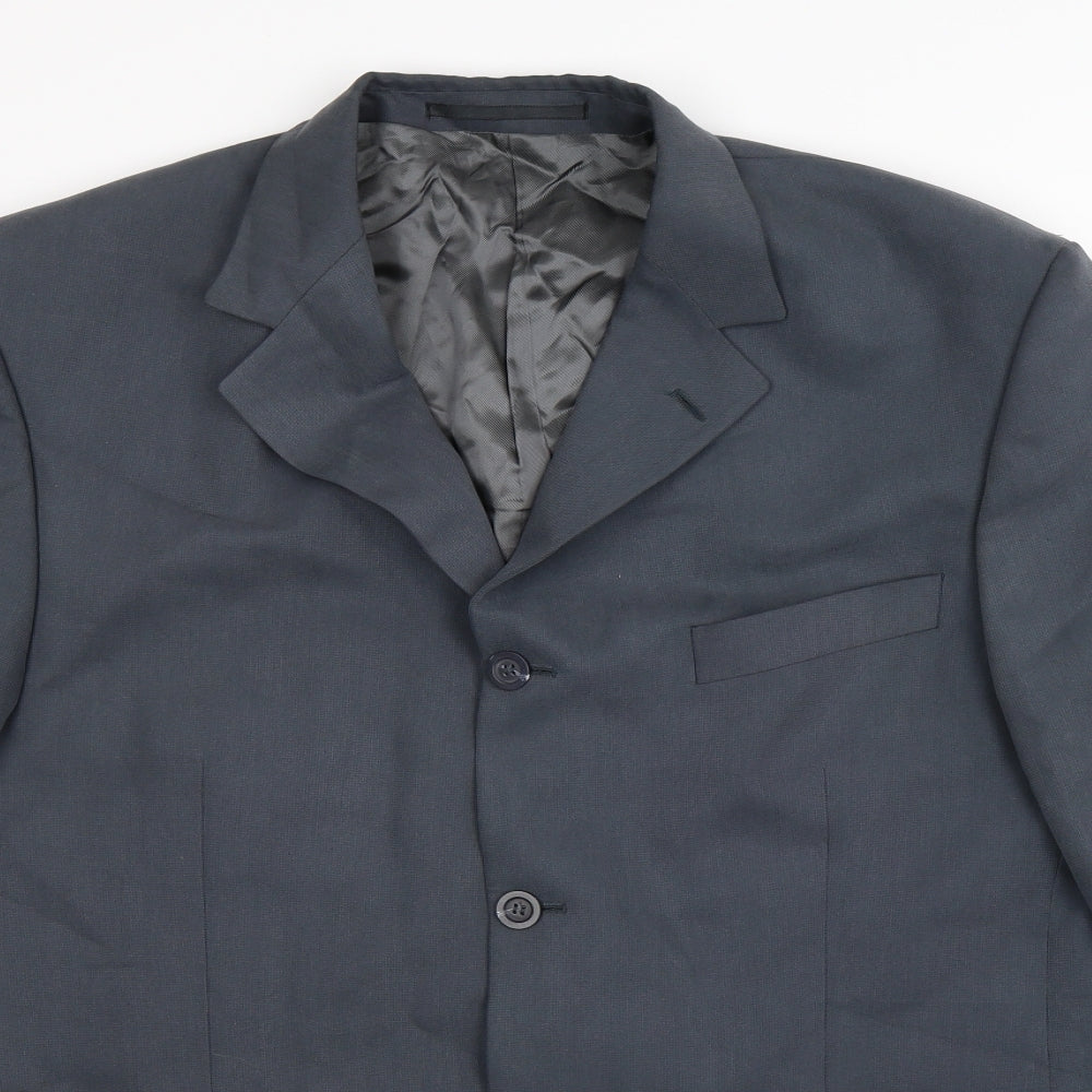Tom English Mens Grey   Jacket Suit Jacket Size 44