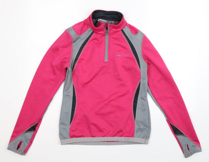 Additional front view of Mountain Life women’s pink jacket, size UK 10