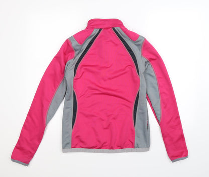 Back view of Mountain Life women’s pink jacket, size UK 10