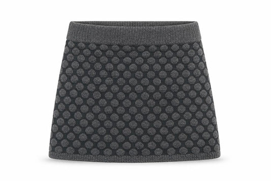 H&M Girls Grey  Knit A-Line Skirt Size 3-4 Years