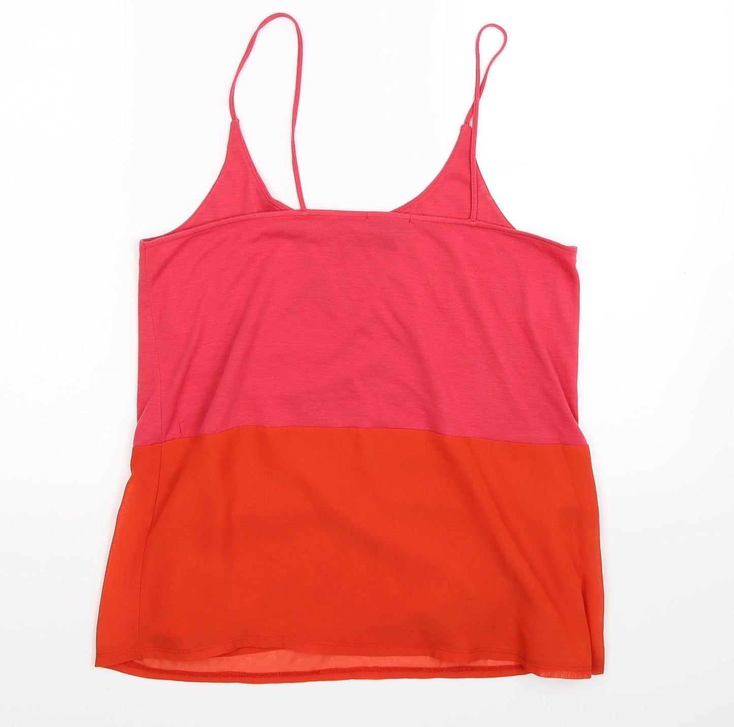Topshop Womens Multicoloured   Basic Tank Size 10