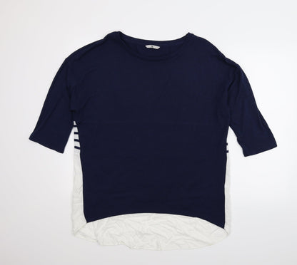 Additional front view of Tu women’s blue jumper, size UK 16