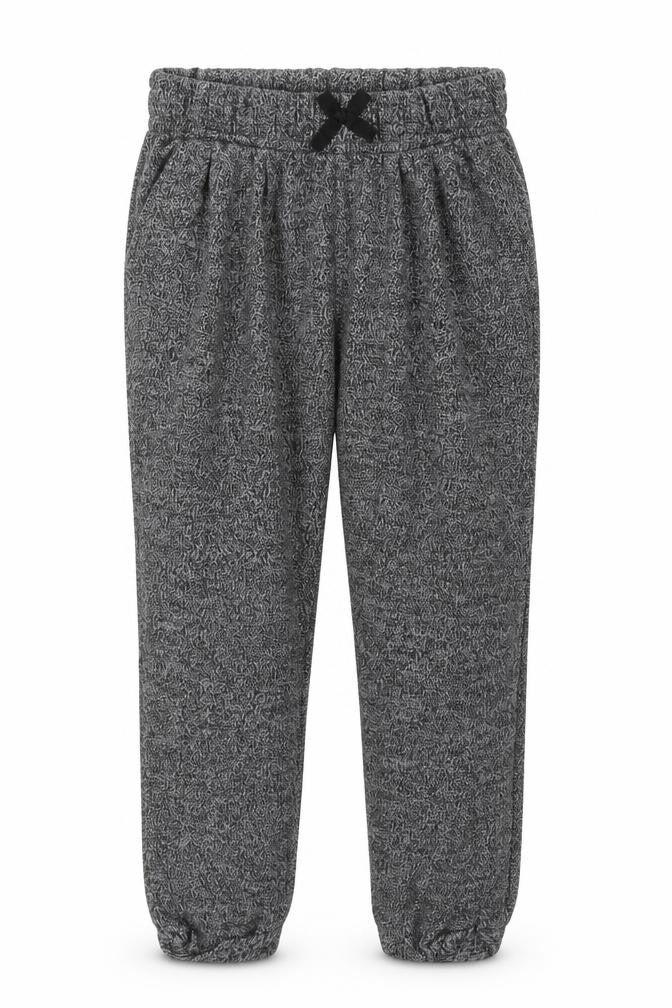 NEXT Girls Grey  Knit Sweatpants Trousers Size 6 Years