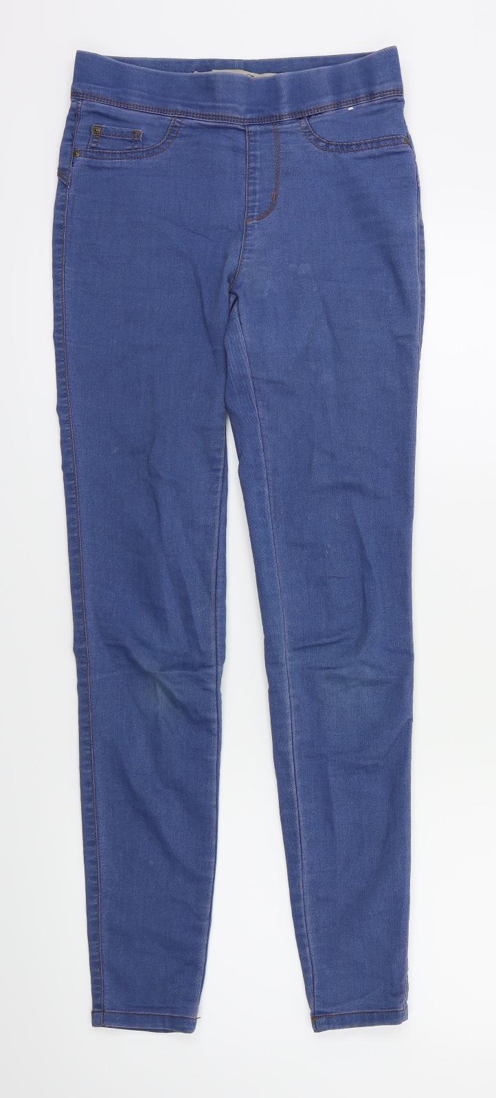 Denim & Co. Womens Blue  Denim Skinny Jeans Size 26 L28 in
