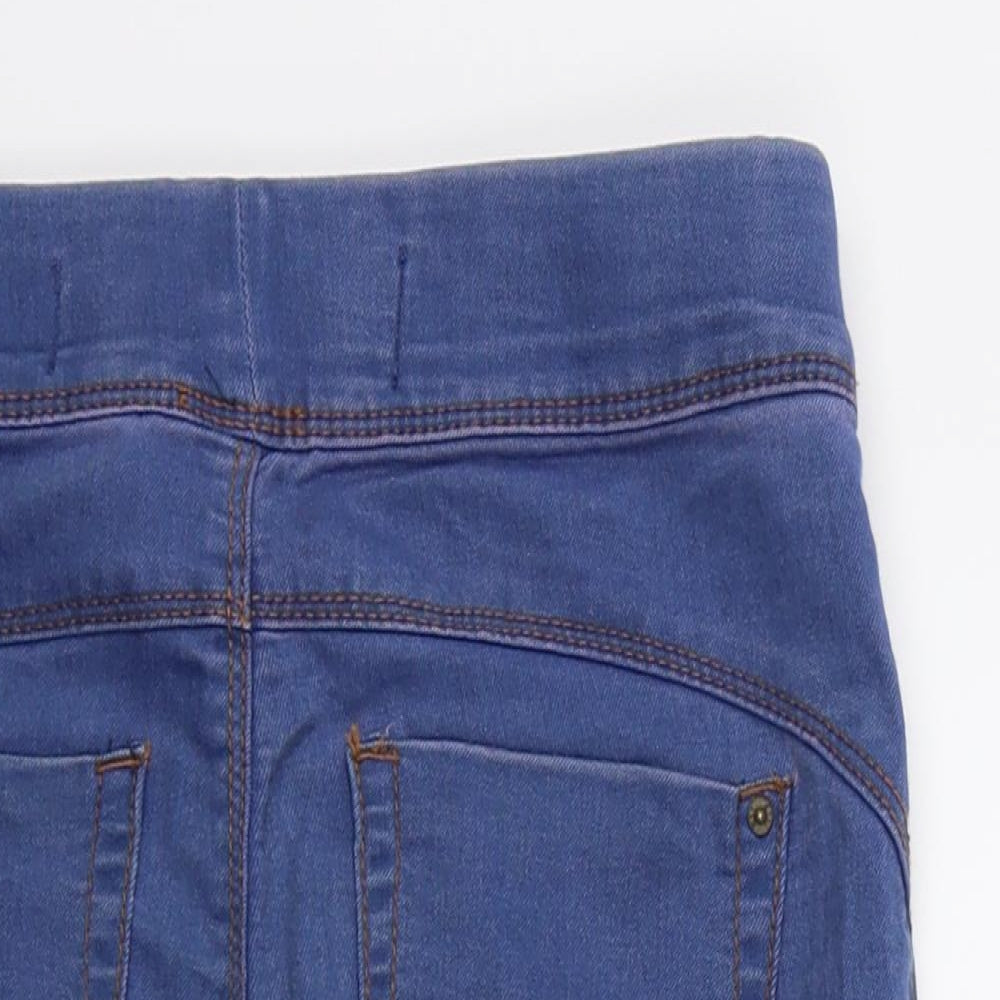 Denim & Co. Womens Blue  Denim Skinny Jeans Size 26 L28 in