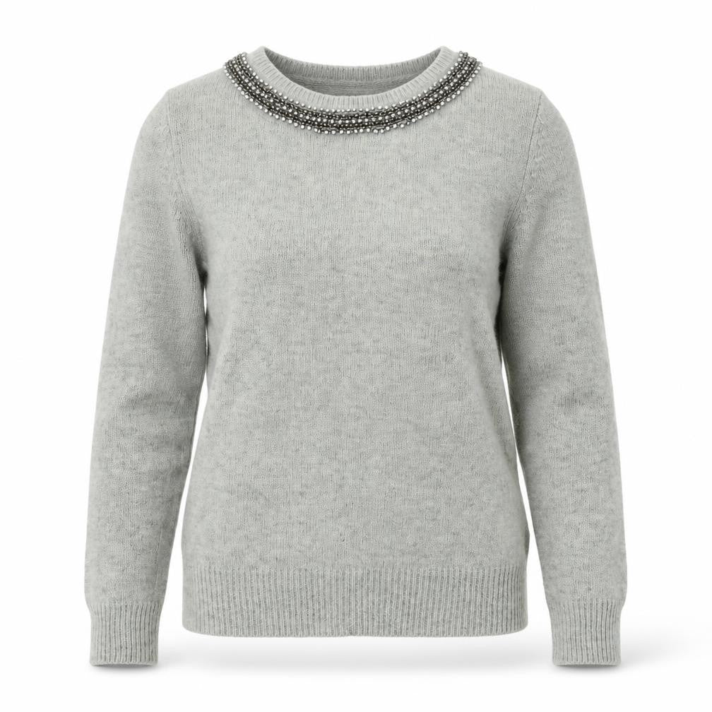 Primark Womens Grey   Pullover Jumper Size 6