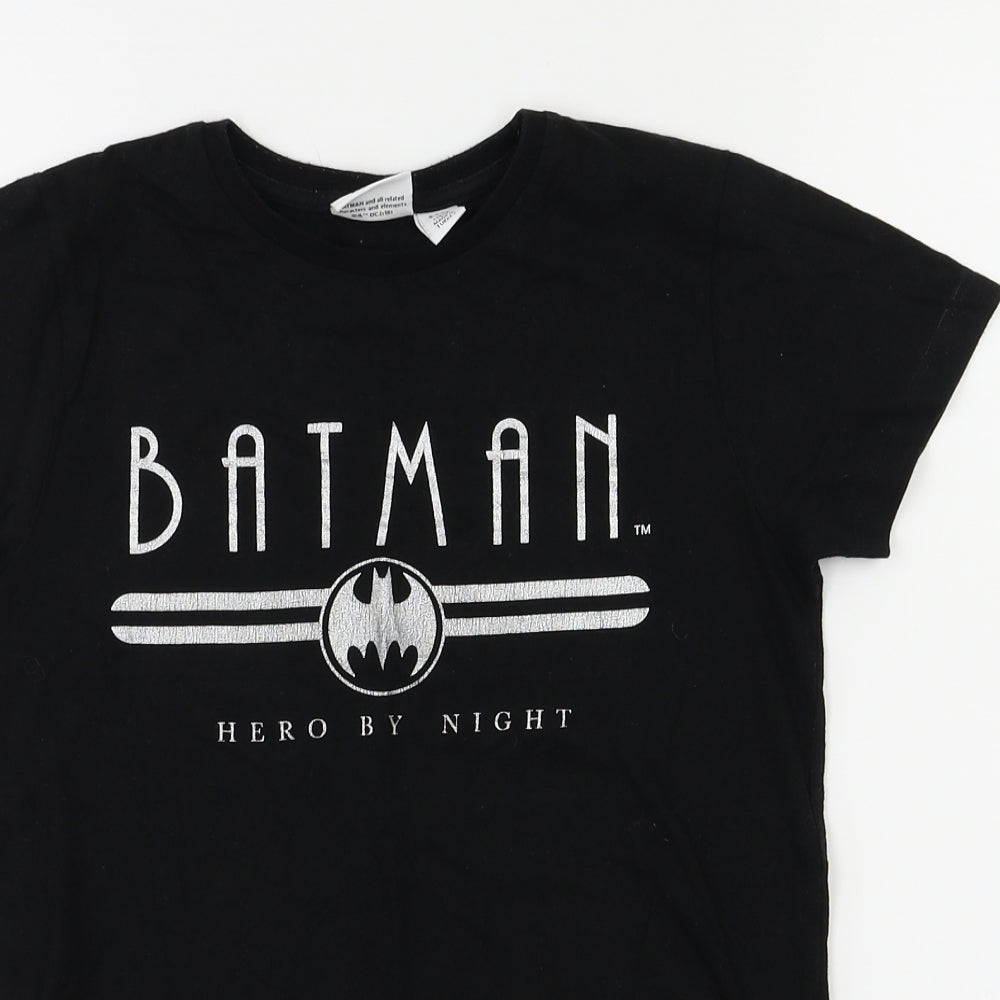 Batman Boys Black   Pullover Casual Size 8-9 Years