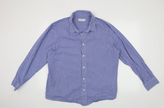 Debenhams Mens Blue    Button-Up Size 2XL