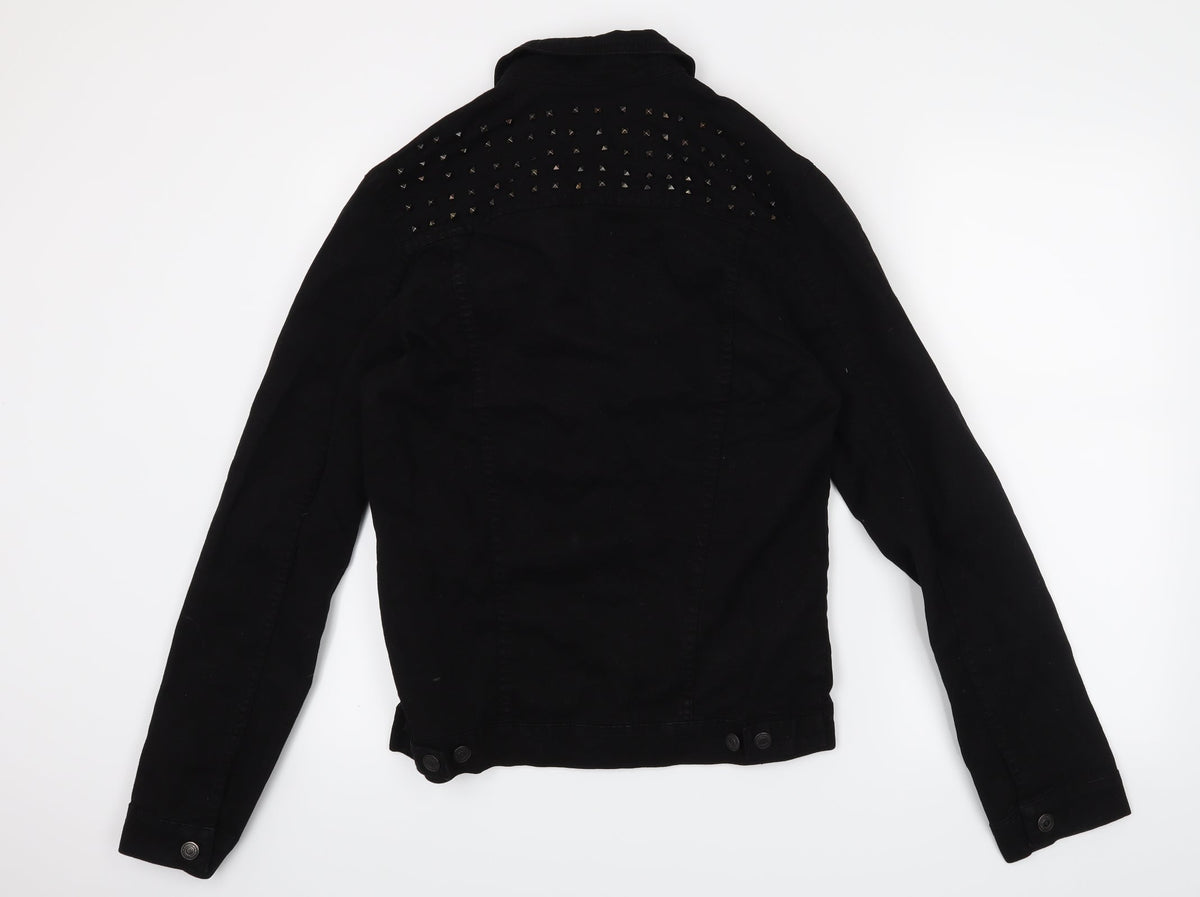 Preworn Womens Black   Jacket Coat Size M