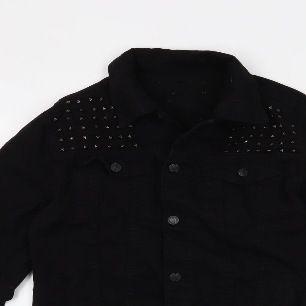 Preworn Womens Black   Jacket Coat Size M