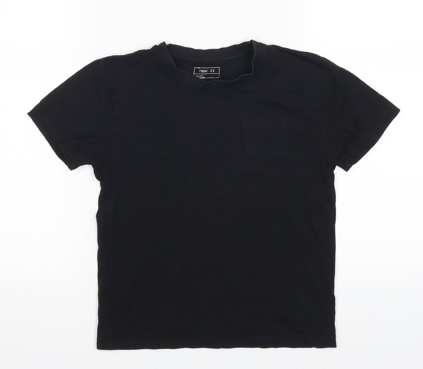 NEXT Boys Black   Basic T-Shirt Size 6 Years