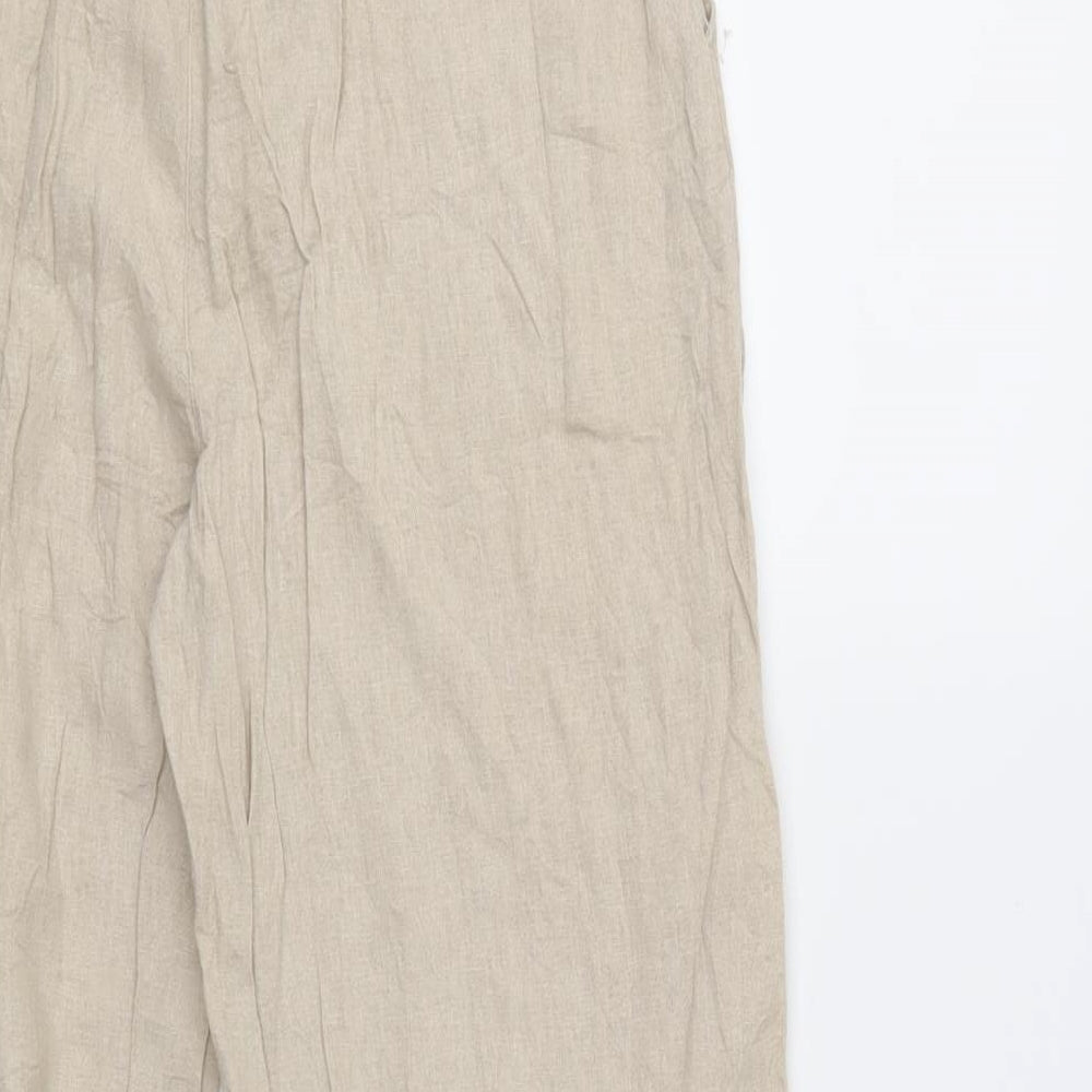 Diamonds Womens Beige   Trousers  Size M L27.5 in