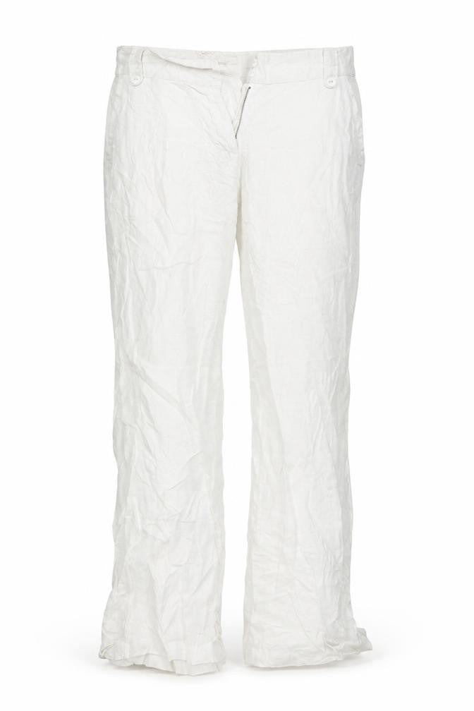 The Trend House Womens White   Trousers  Size L L29 in