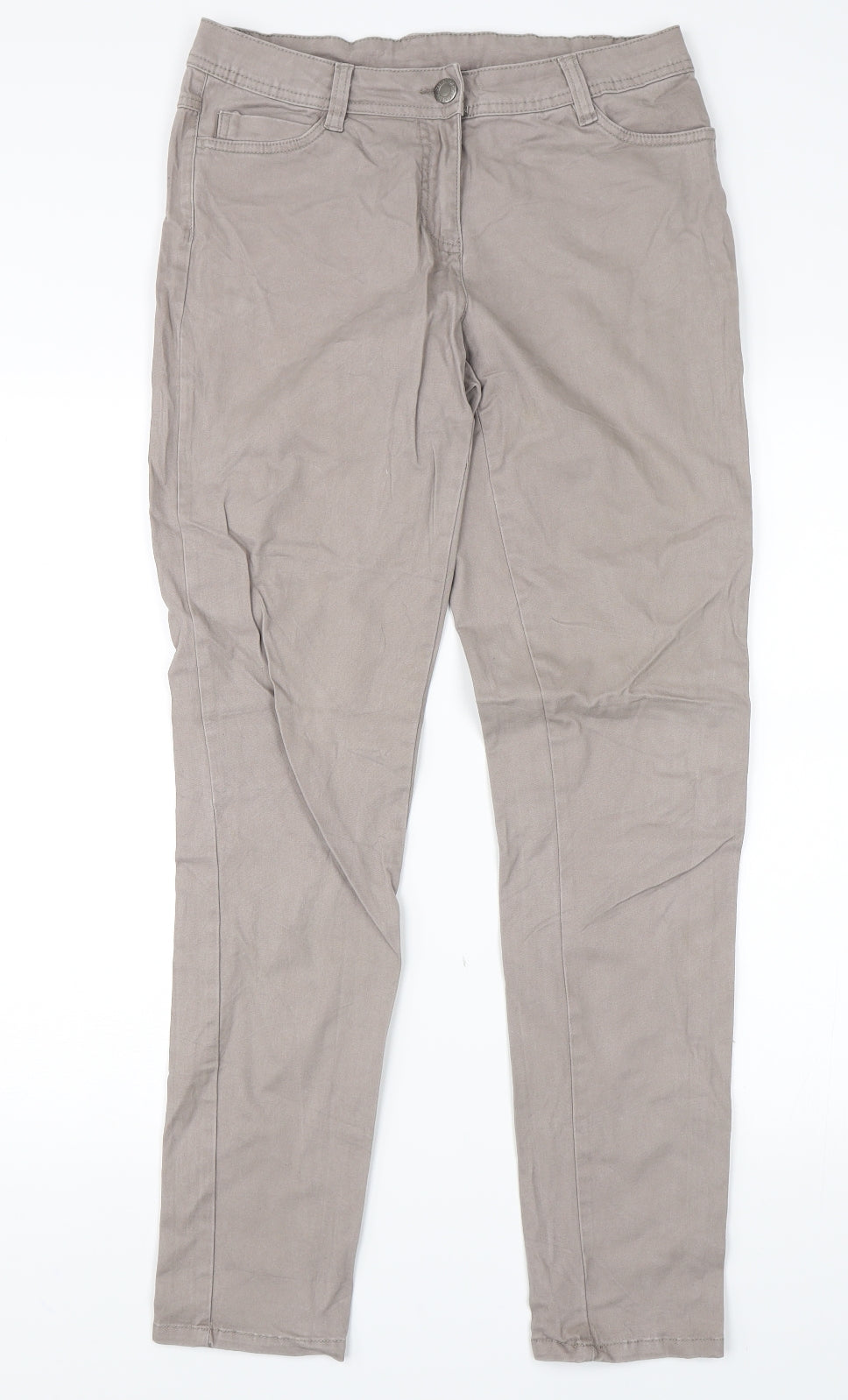 Up fashion Womens Beige   Trousers  Size 10 L31 in