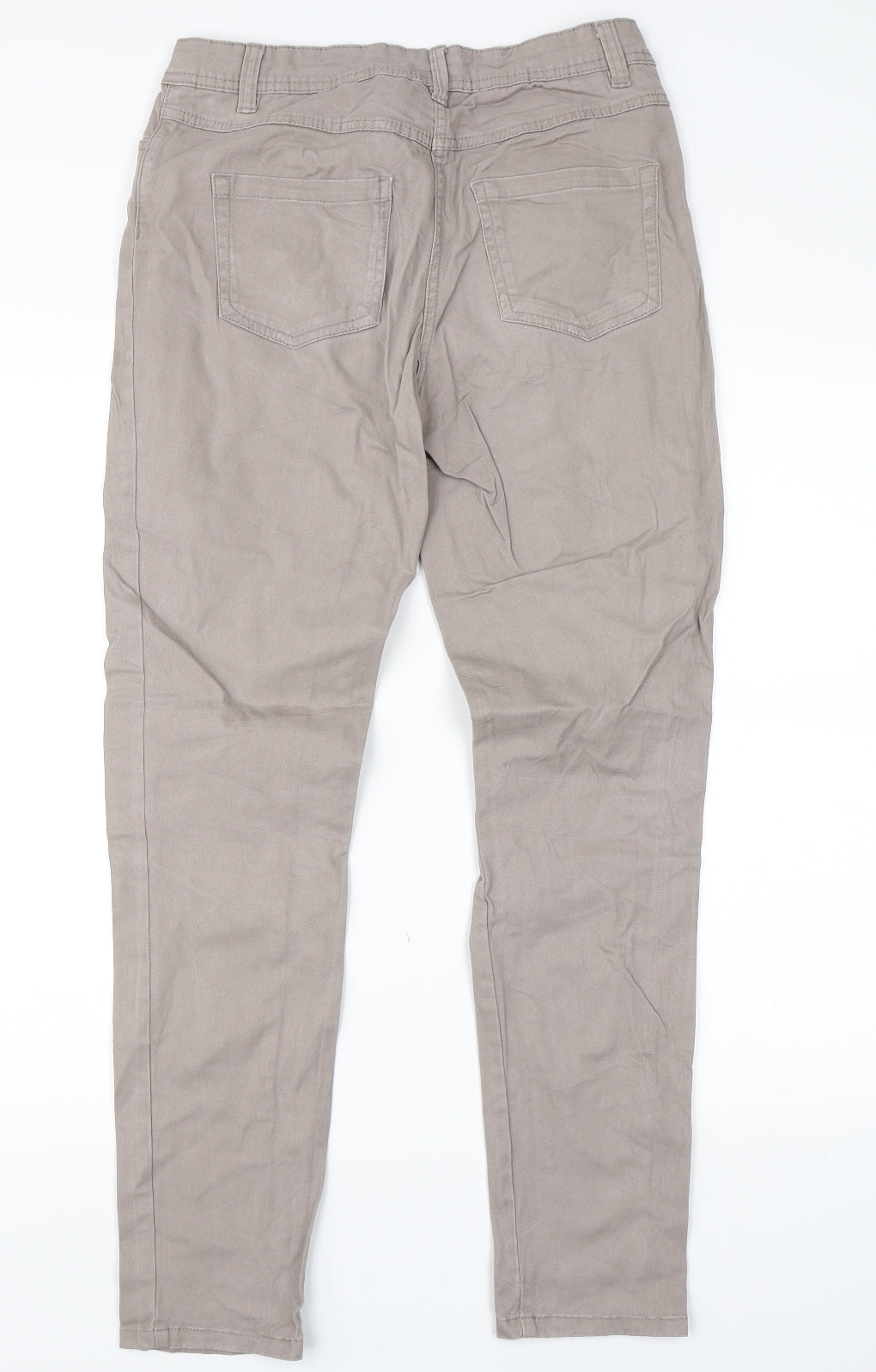 Up fashion Womens Beige   Trousers  Size 10 L31 in