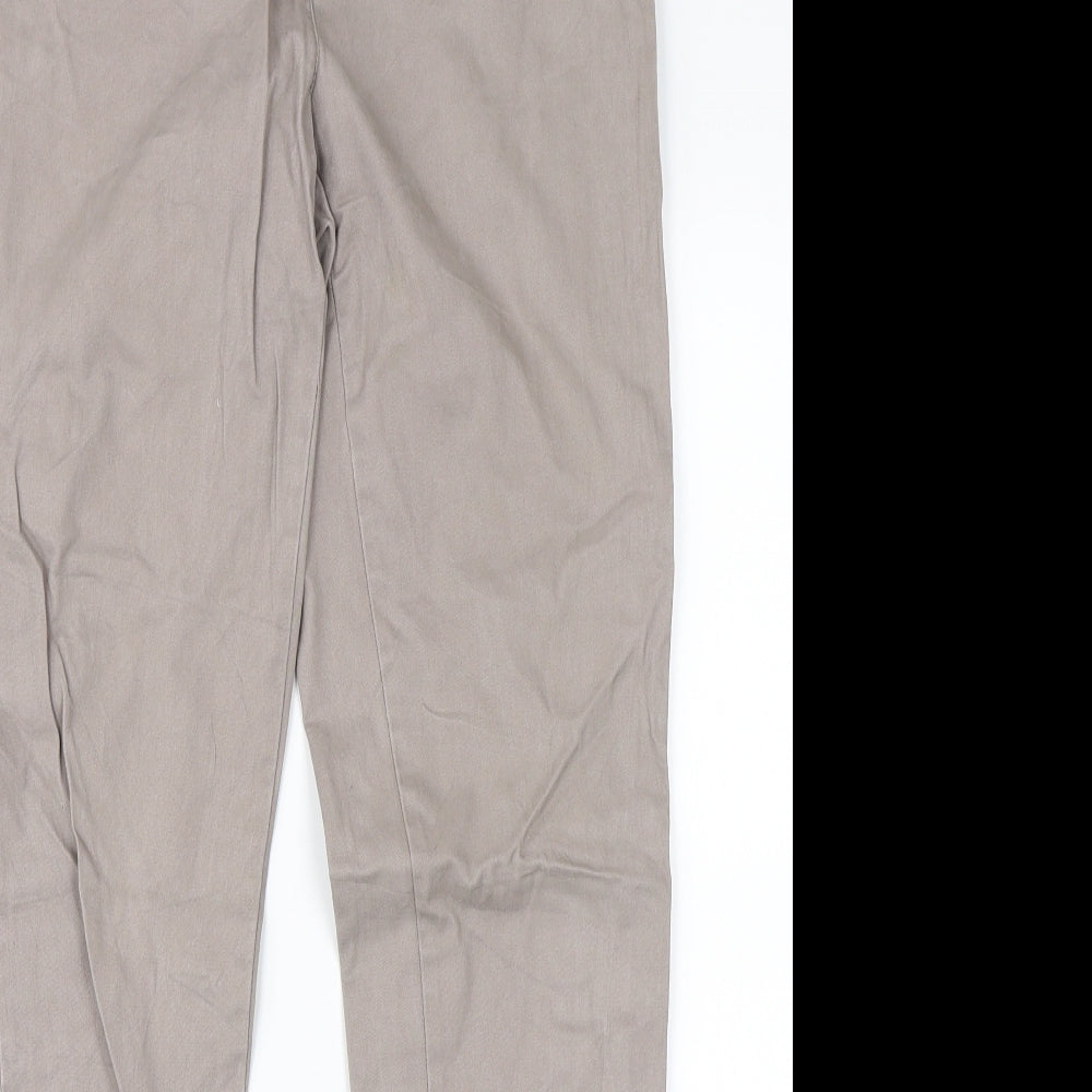 Up fashion Womens Beige   Trousers  Size 10 L31 in