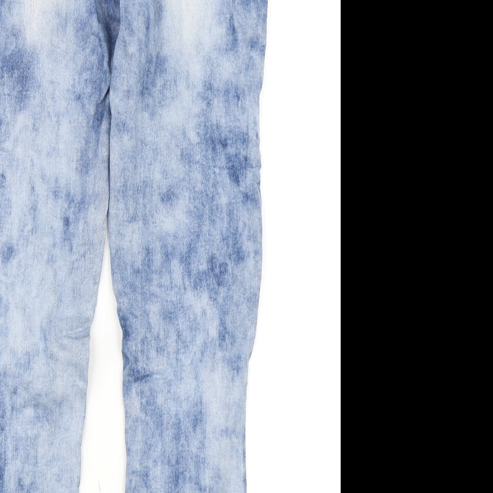 Miss RJ Womens Blue   Skinny Jeans Size 24 in L25 in - Studs on knees