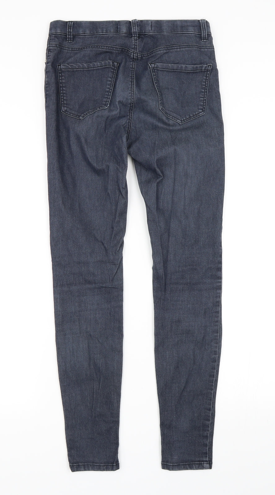 Newlook Womens Grey   Skinny Jeans Size 8 L28 in