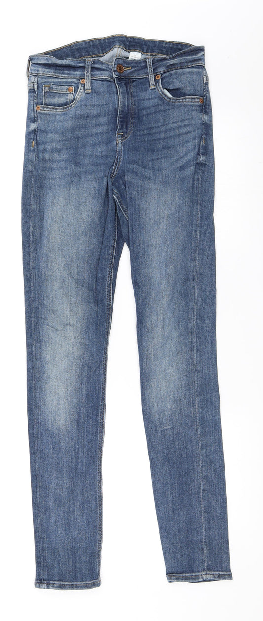 H&M Womens Blue   Skinny Jeans Size 28 in L31 in