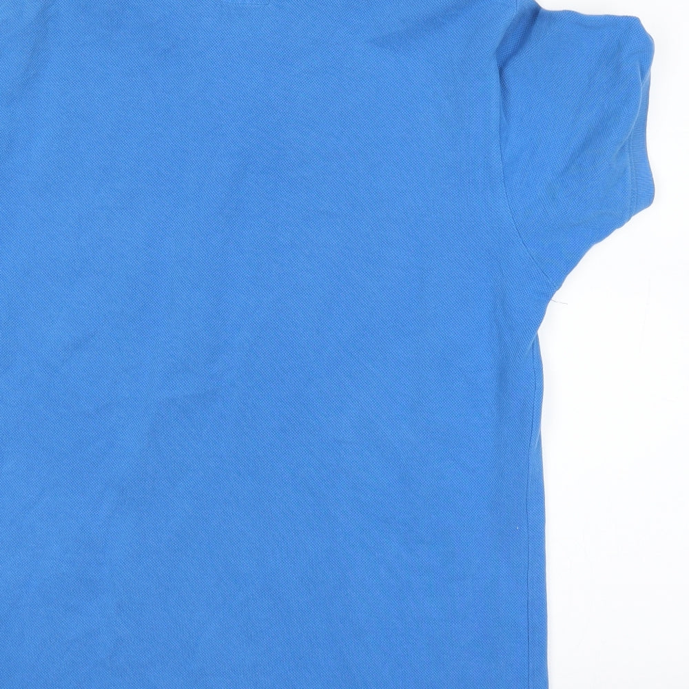 FCU Mens Blue    Polo Size M