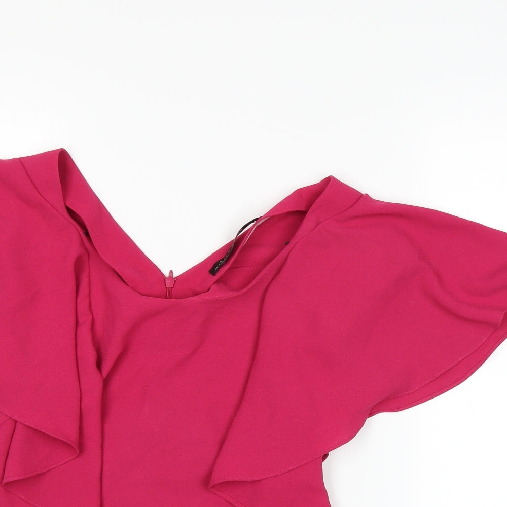 Zara Womens Pink   Basic T-Shirt Size S