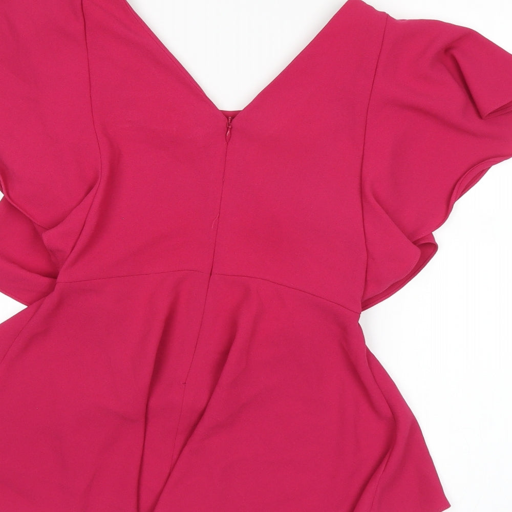 Zara Womens Pink   Basic T-Shirt Size S