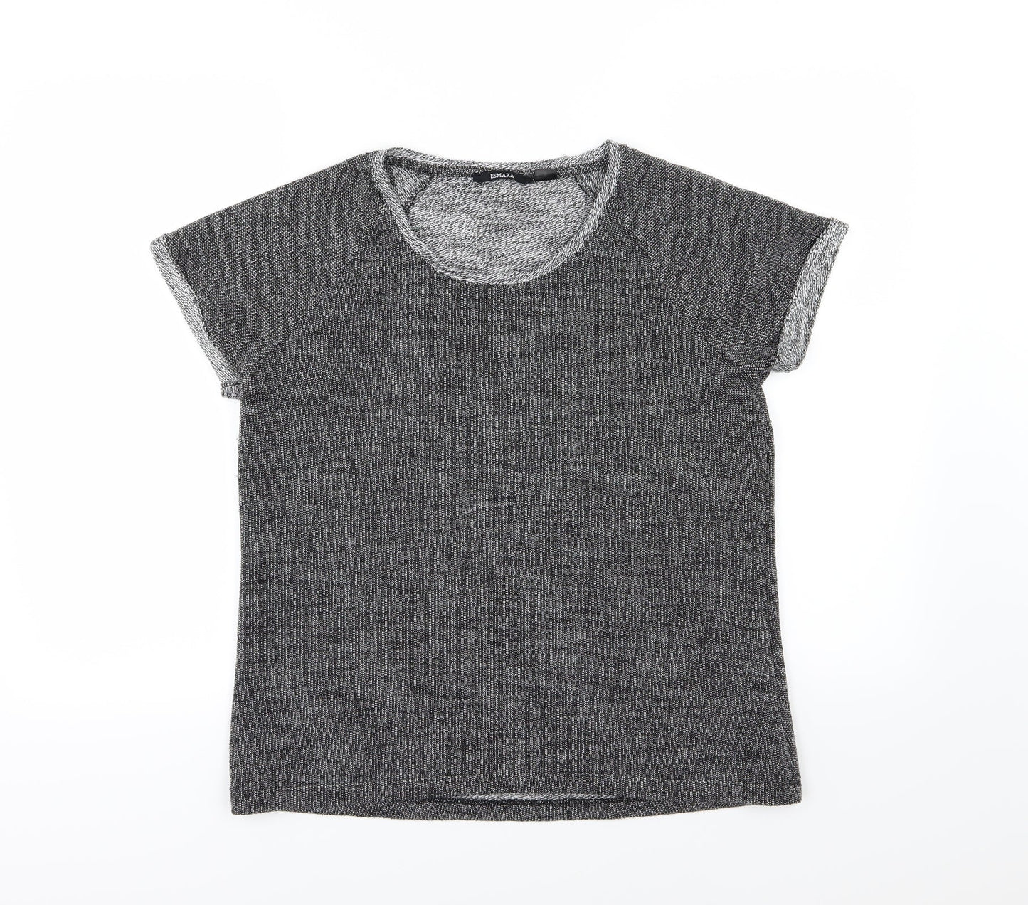 ESMARA Womens Grey  Knit Pullover Jumper Size M