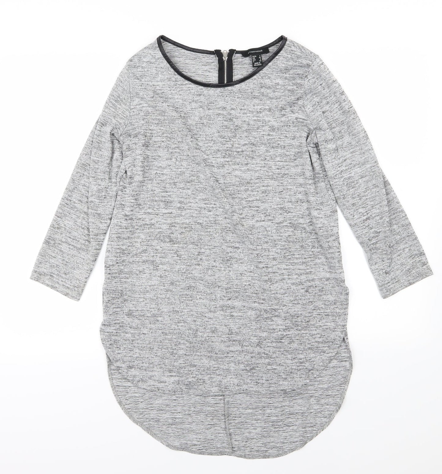 Atmosphere Womens Grey  Knit Pullover Jumper Size 8